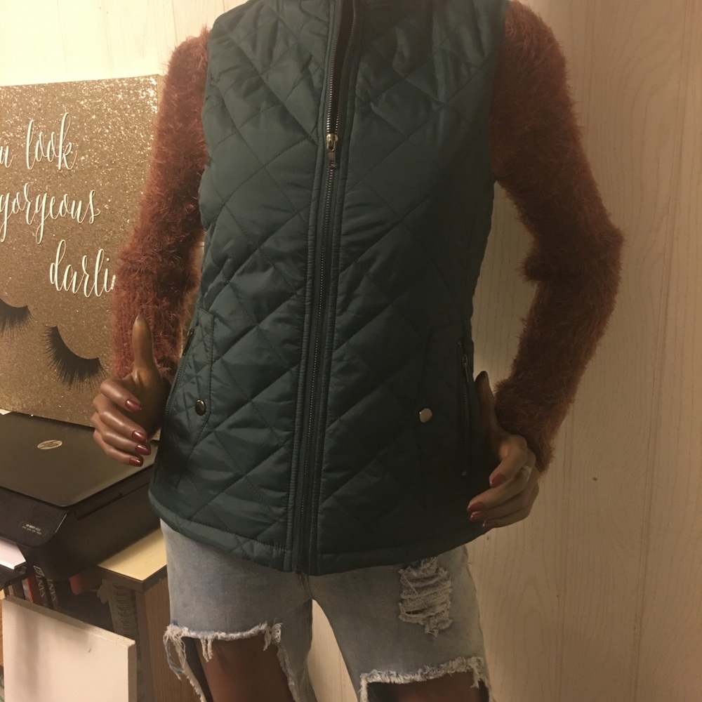 Quilted vest
